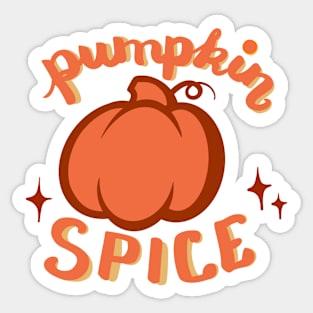 Pumpkin Spice Sticker